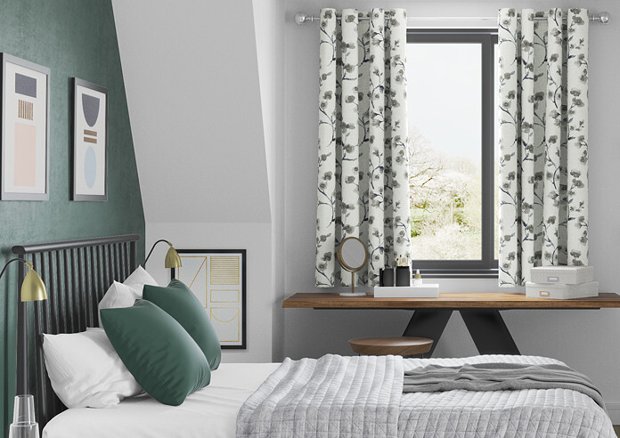 Como, Grey - Made to Measure Curtains - Image 3